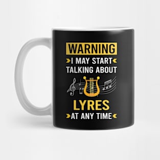 Warning Lyre Mug